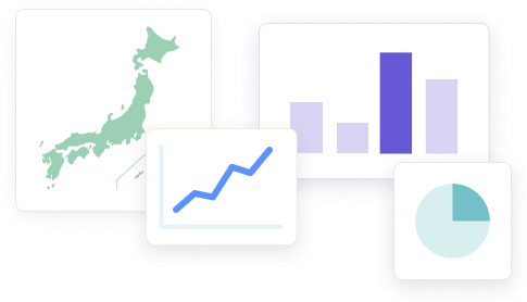 様々な軸による企業検索とデータ集計